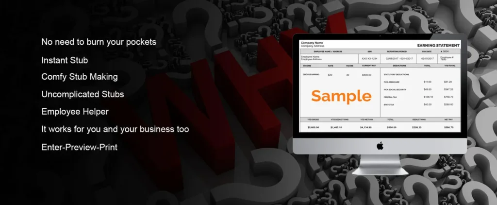 Top 7 Reasons to Use Online Pay Stub by Stubcreator
