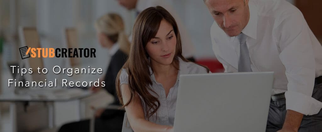 Tips to organize financial records