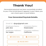 Create Pay Stub