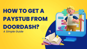 Paystub from DoorDash