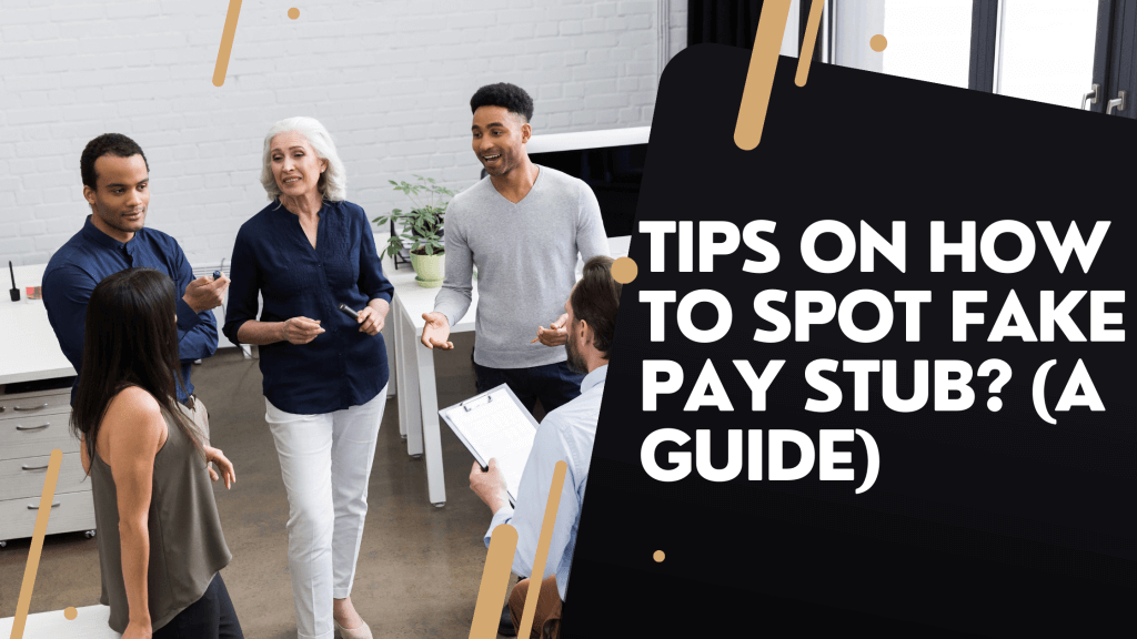 Spot Fake Pay Stub