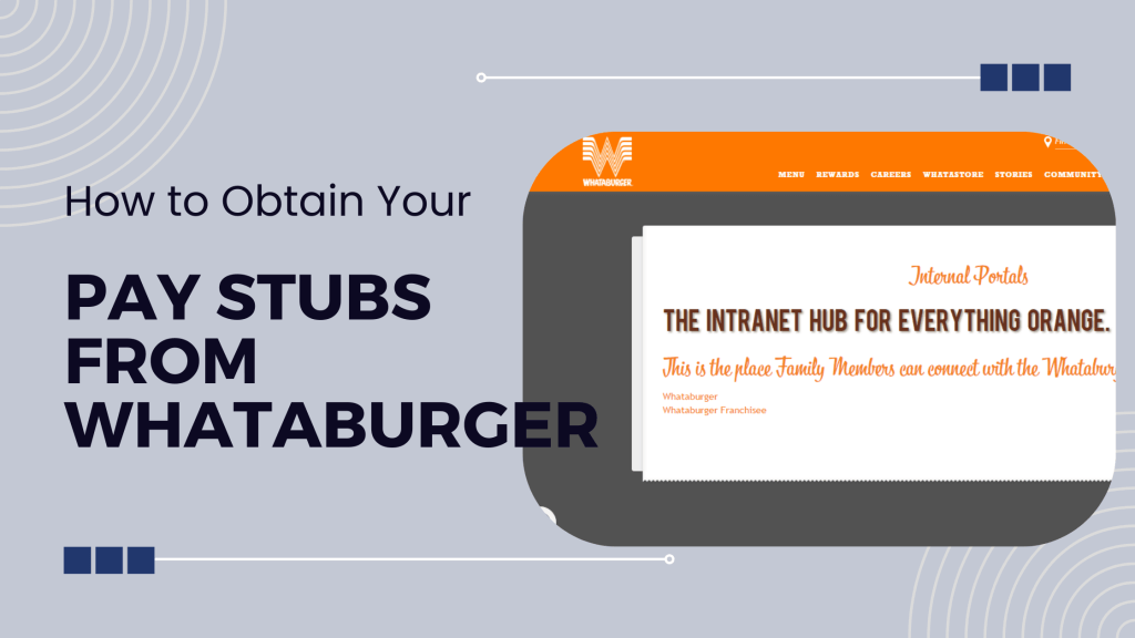 Whataburger paystub