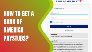 Bank of America Paystubs