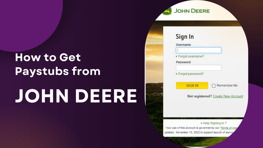 John Deere Paystub