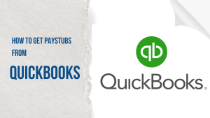QuickBooks paystubs