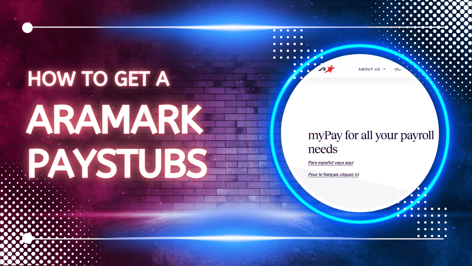 Aramark Paystubs