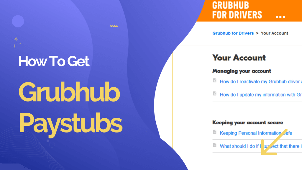 Grubhub Paystubs