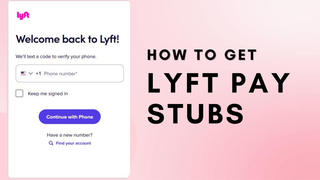 Lyft Pay Stubs
