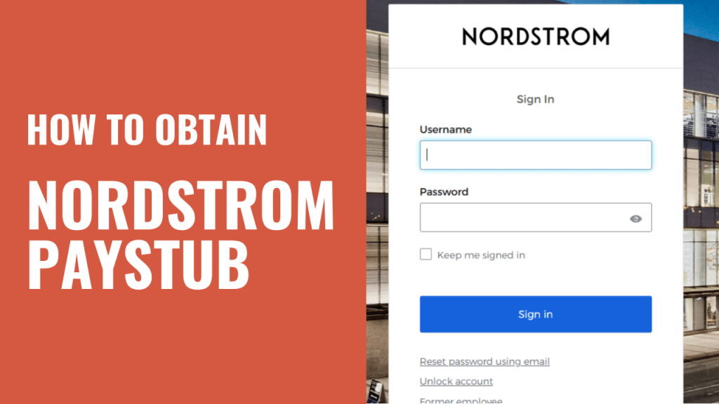 Nordstrom Paystub