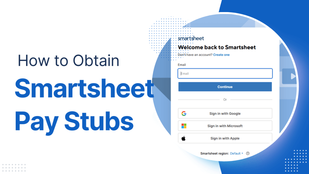 Smartsheet Pay Stubs