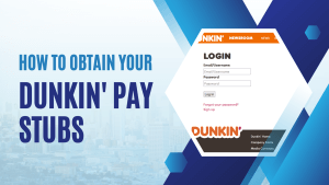 dunkin pay stubs