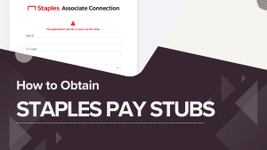 Staples Pay Stubs