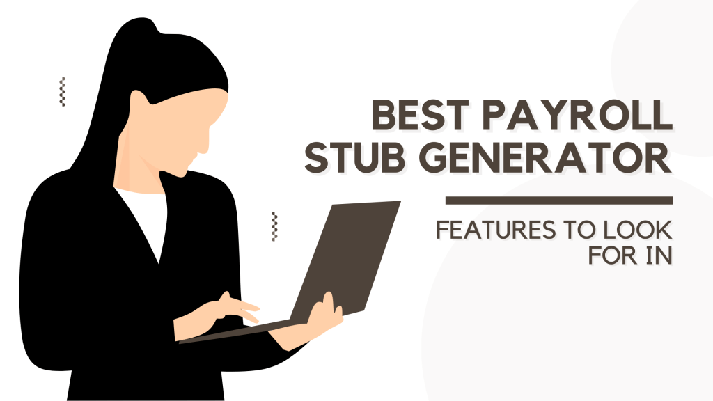 Best Payroll Stub Generator