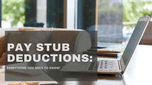 Pay Stub Deductions