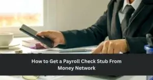 money network check stub