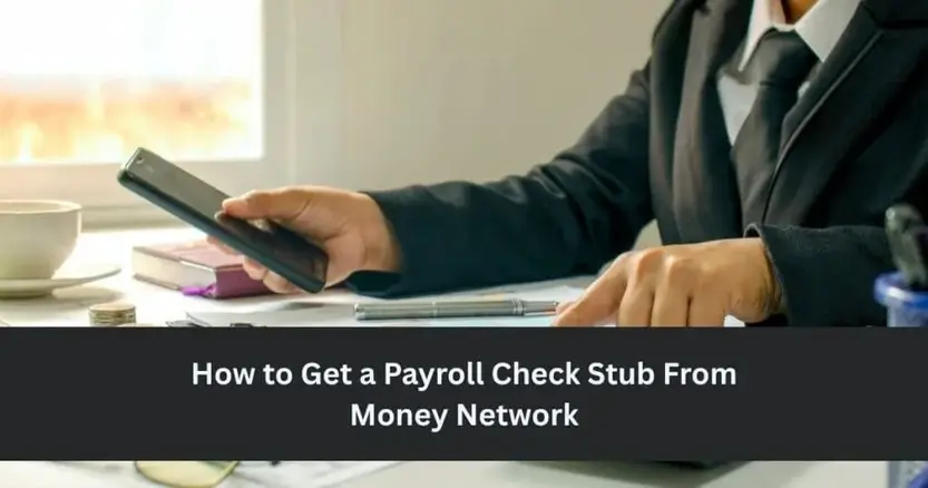money network check stub