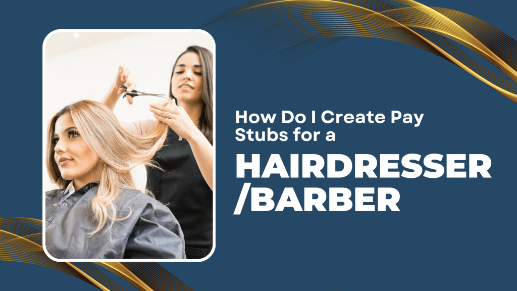 HairdresserBarber pay stubs