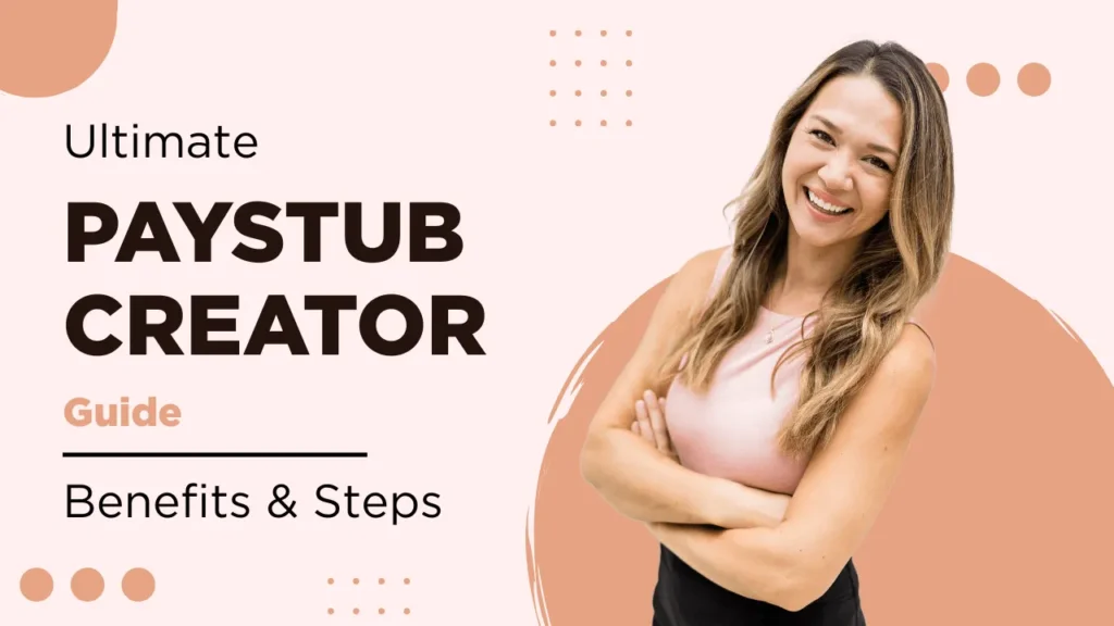 Paystub creator