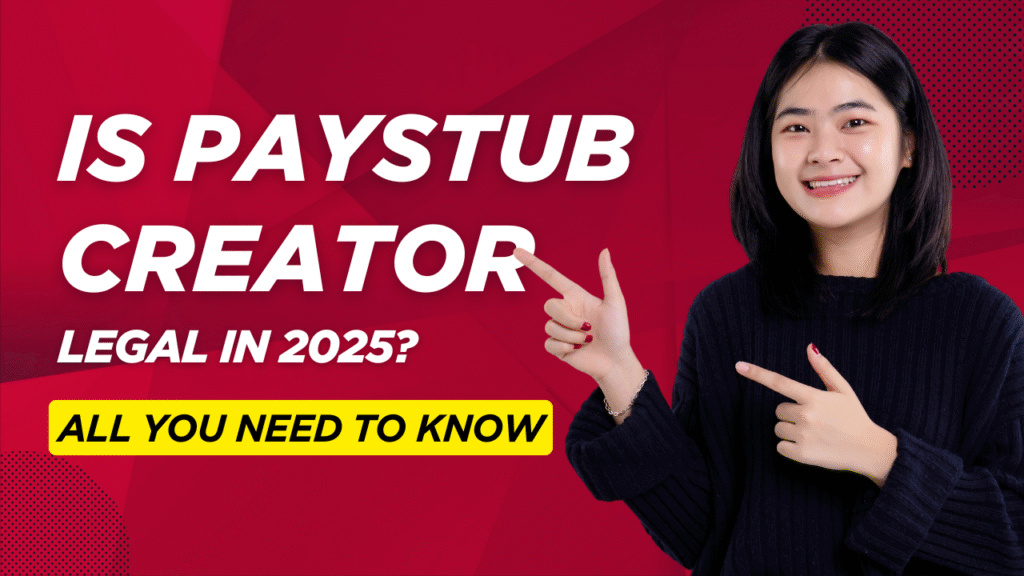 Is Free Paystub Generator Legal in 2025