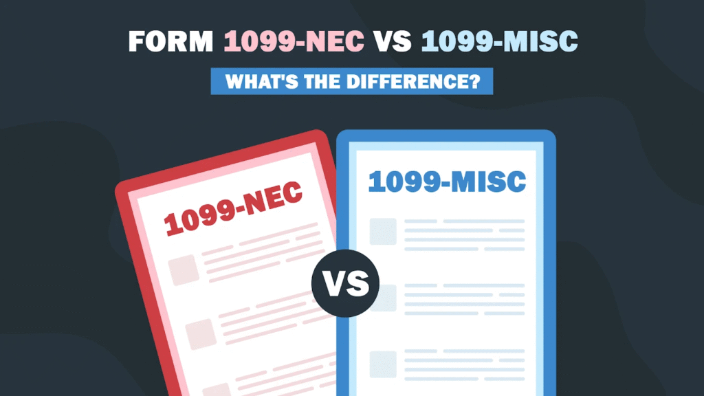 1099 NEC vs 1099 MISC