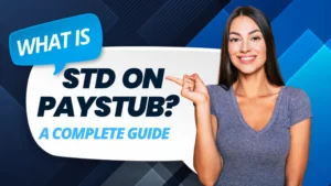 STD on Paystub