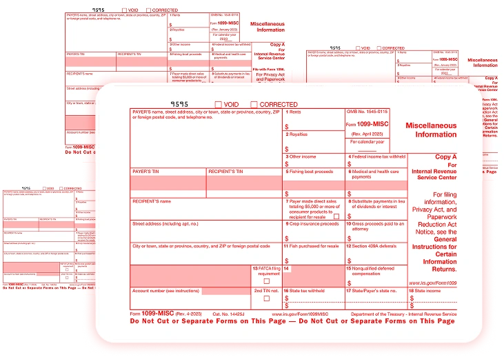 1099-MISC Tax Form