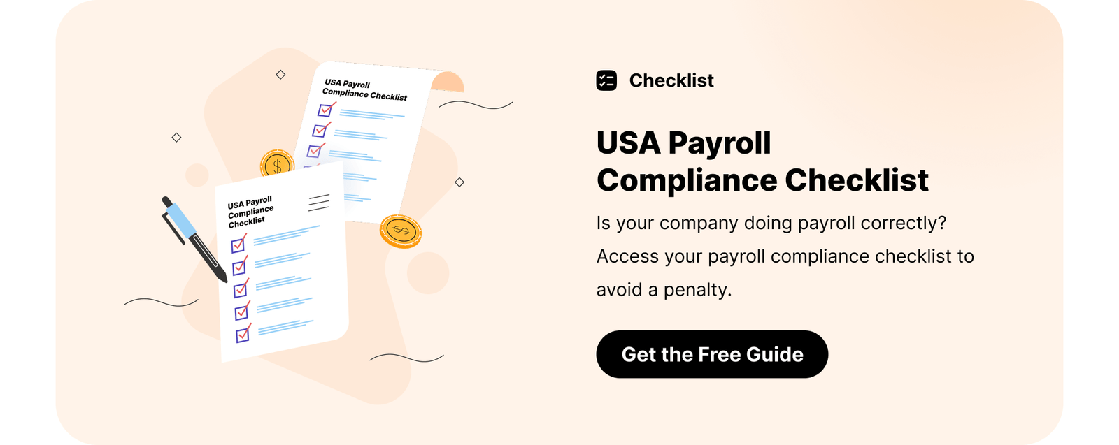 payroll compliance checklist - CTA 2