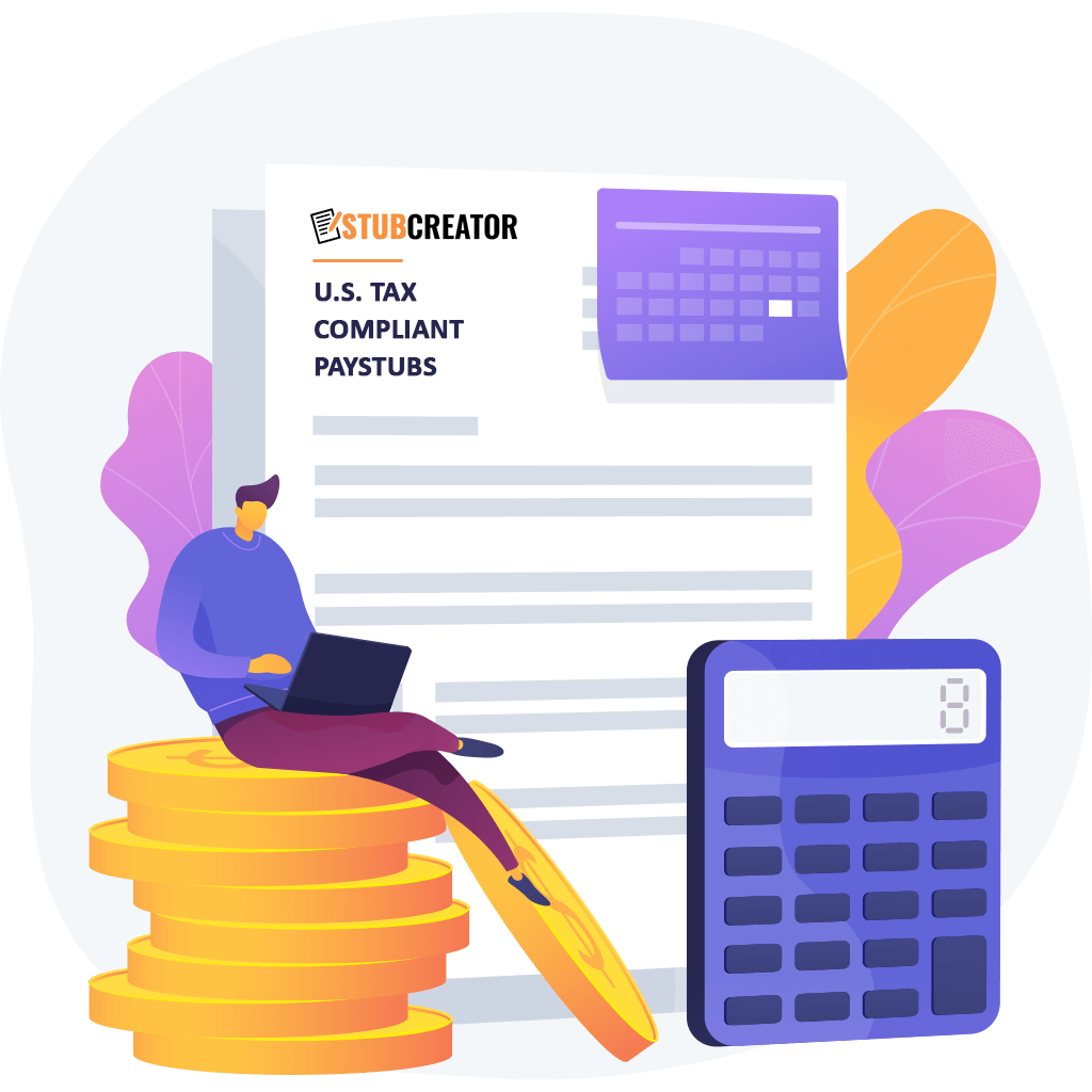 Tax compliant paystubs