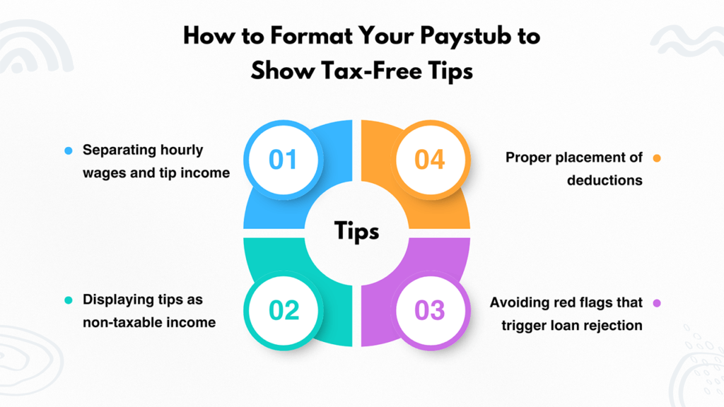 How to Format Your Paystub to Show Tax-Free Tips