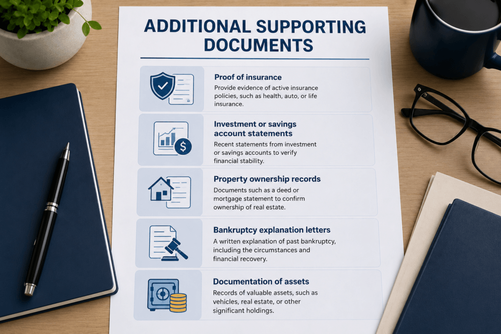 Additional Supporting Documents
