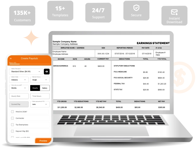 Paystub Image