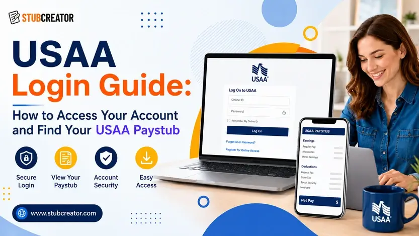 How to Access Your Account and USAA Paystub