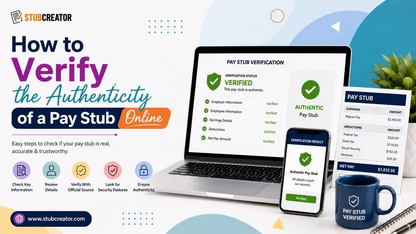 How to Verify the Authenticity of a Pay Stub Online