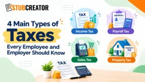 4 Main Types of Taxes Every Employee and Employer Should Know