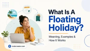 Floating holidays - blog banner