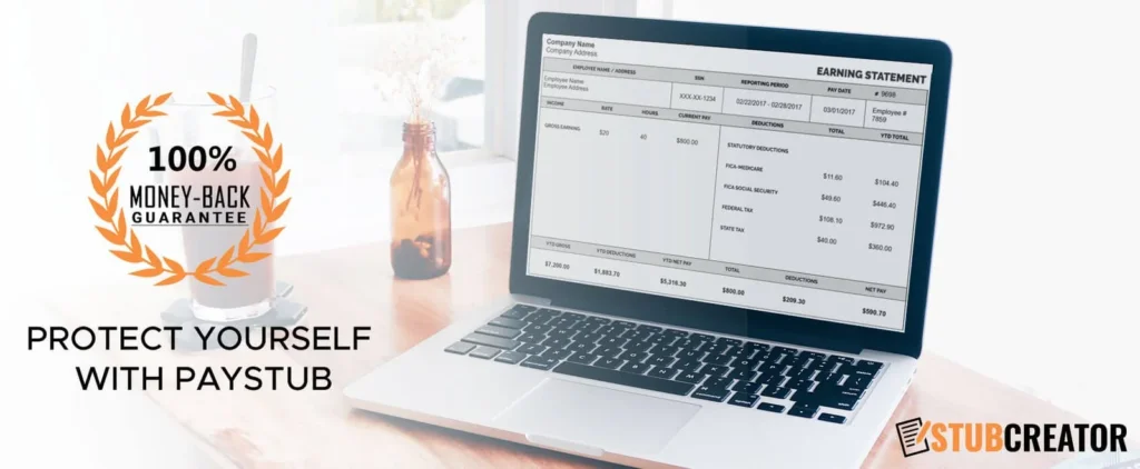 Protect yourself with paystub
